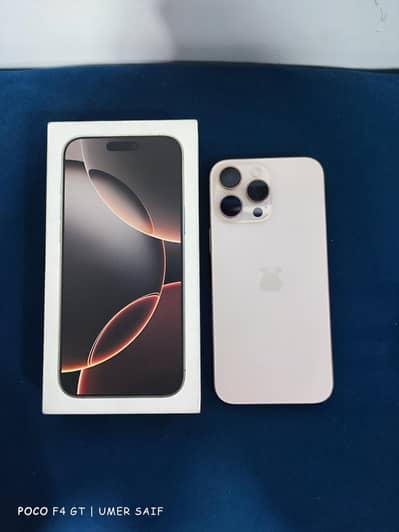 Iphone 16 pro max Desert colour 256 GB 256gb