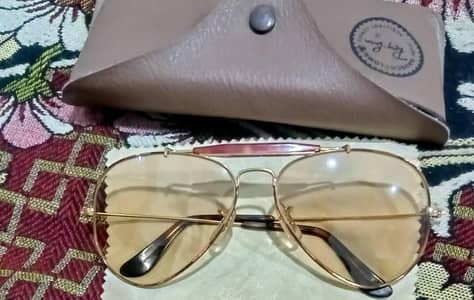 Ray Ban Tortuga USA Vintage rare 58 Changeable lense