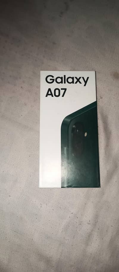 SAMSUNG A07 4/64 JUST BOX OPEN