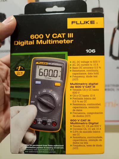 Fluke 106 Digital Multimeter In Pakistan | Fluke distributor Pakistan