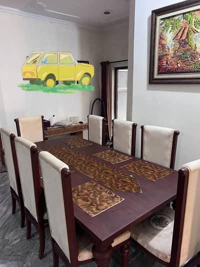 Eight chairs Dining table