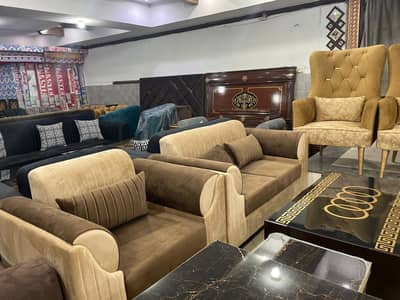 6 seater sofa set (brand new)