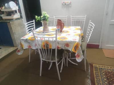 Rod Iron Dining Table for Sale – Strong & Durable