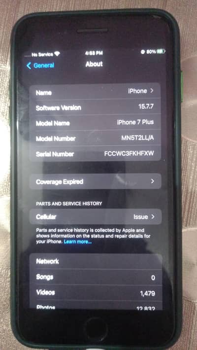 iPhone 7plus all ok phone