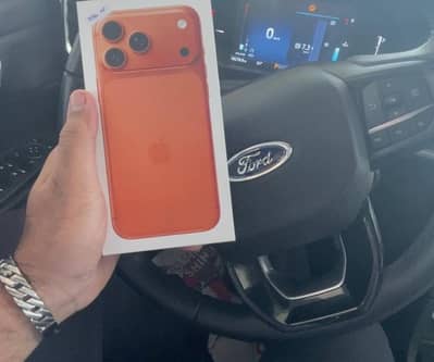 Iphone 17promax orange 256gb jaban varient