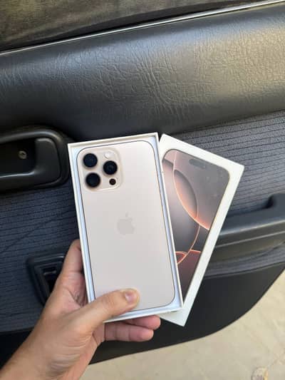 iPhone 16 Pro Max 100% Battery Health - Factory Unlocked (New)