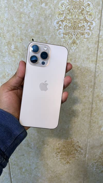 Iphone 16 pro maxjv 256 GB desert titanium 100 health