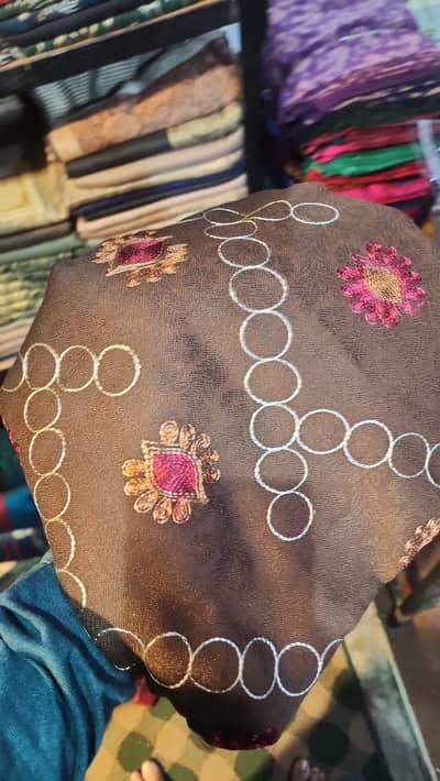 Green Shawl for Women ready to wear