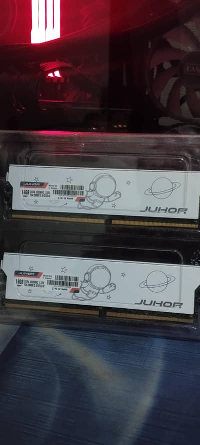 (NEW) JUHOR 32GB DDR4 3600MHz C16 Kit Just Opened for Checking