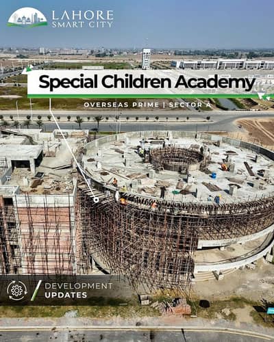 Residential Plot In Lahore Smart City - Overseas Block Sized 5 Marla Is Available