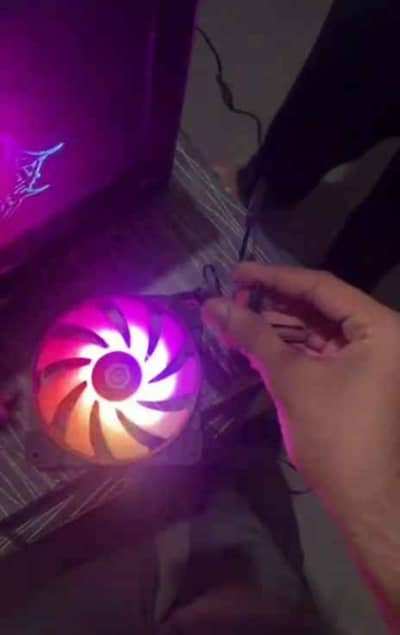 3 ARGB Fans and xeon v2 processor for sell