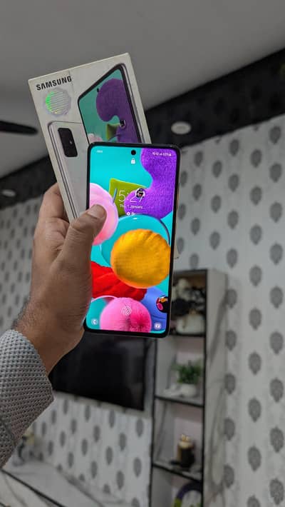 sanaung a51 all okay With Box And Cable