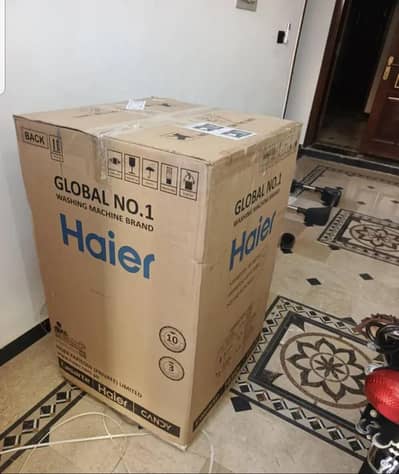Haier Full Automatic 15kg  (150 B1678) model  Box pack haripur  Me