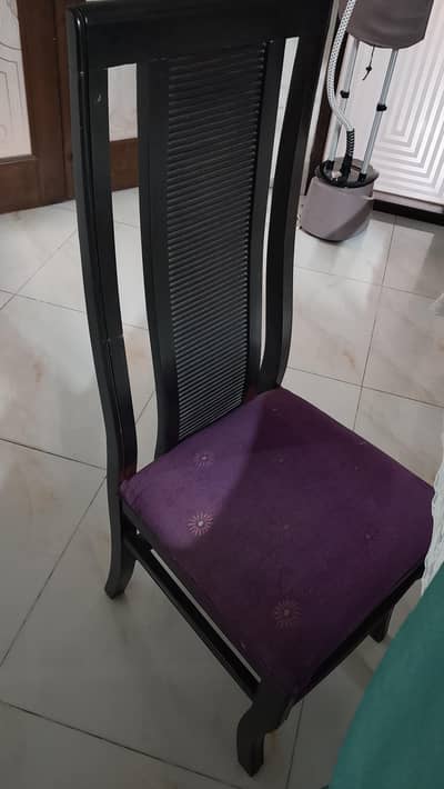 Dining table with 6 chairs for sale
