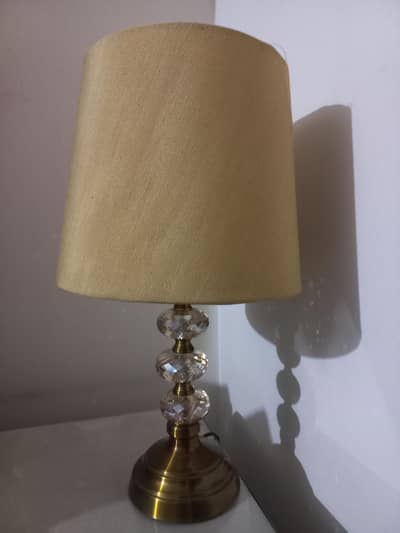 Golden Lamps for sale. 2 lamps in excellent condition.