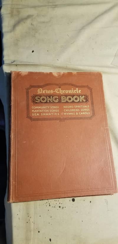 Antique song book