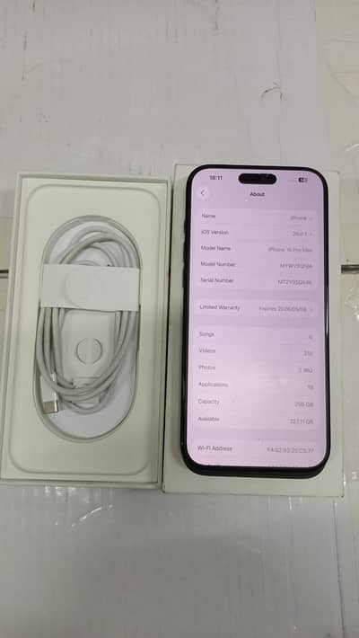 slightly use 16 pro Max