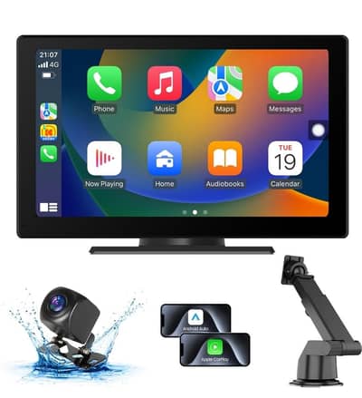 Multimedia LCD Smart Screen for All cars with front and Back Camera