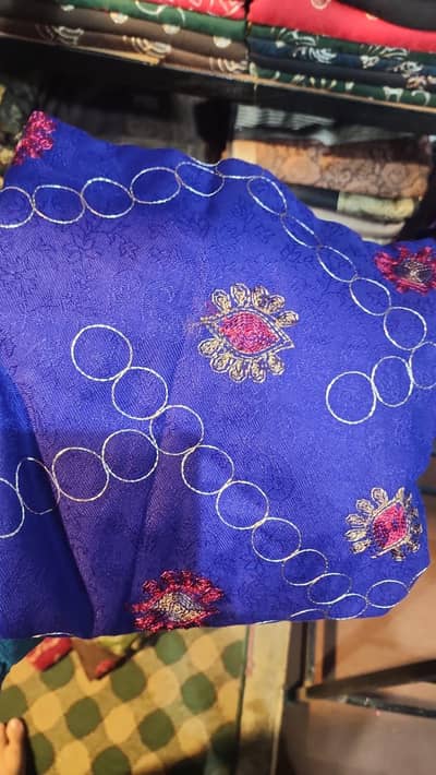 Blue Elegant Shawl for Women