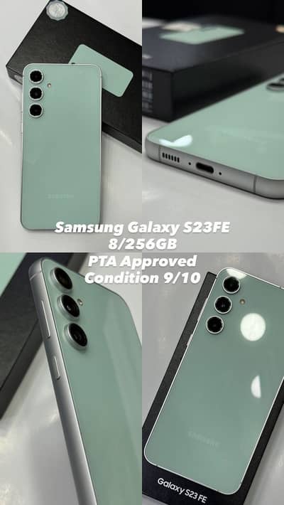 Samsung S23Fe | 8/256Gb | PTA Approved