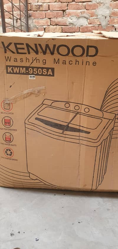 Kenwood Washing Machine Or Dryer KWM-950SA - 9KG -Twin Tub -