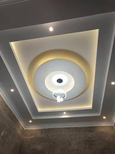(140 sq feat)  Fall Ceiling, Roof Ceiling, Border, Spanish Design