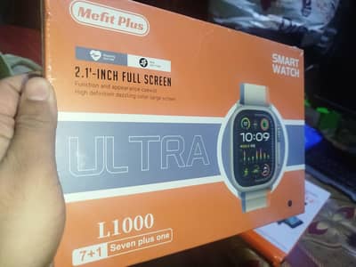 New ultra Watch 7+1 straps with silver