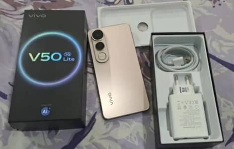 Vivo v50 lite 5g 12/256 Urgent sale What s app number 0302=2811036
