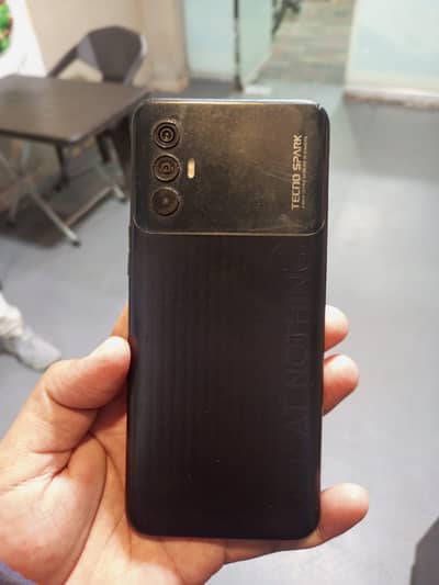 Tecno spark 8pro  argent sale all ok