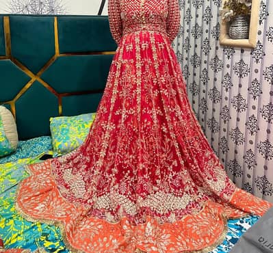 Red Bridal Dress brand name:Maryum N Maria – Aaradhana MSS5851