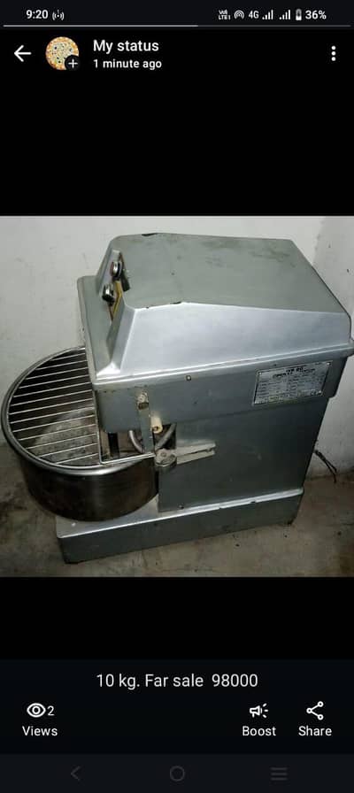 8kg dou mixer spiler