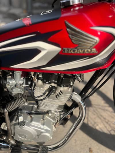 Honda 125 Sara sai ha all clear ha