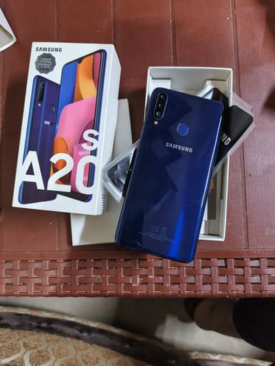 Box pack Samsung A20s with finger sensor