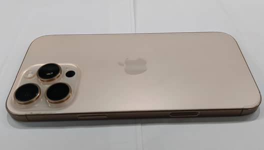 iphone 16 pro max (256) dessert color  10/9