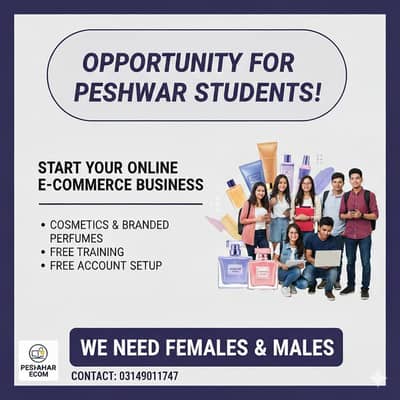 Required 3 Female and 2 male for part Time work