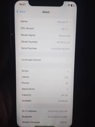 XR convert to iphone 17