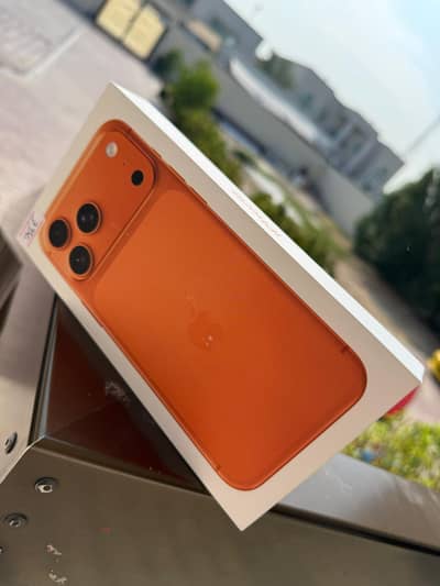 iPhone 17 Pro Max – 256GB – Cosmic Orange – Brand New