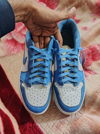 Nike Air Jordan 1 Low White+University Blue