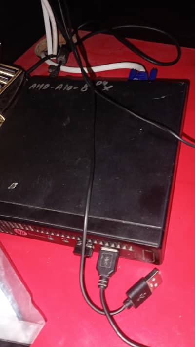 mini amd A10 9 gen  complete setup