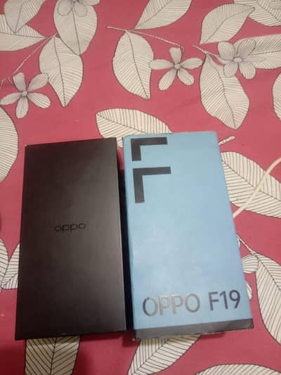 oppo f19 for sale condition 10/10 complete box