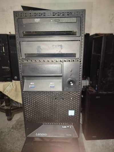 Lenovo TS150 / E3 1245 V6 (same i7 7700) / 8GB DDR4 / 128GB SSD