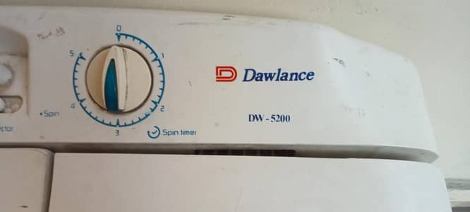 Dawlance washing machine 5200