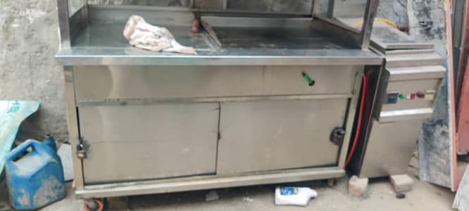 burger shwrma counter for sale
