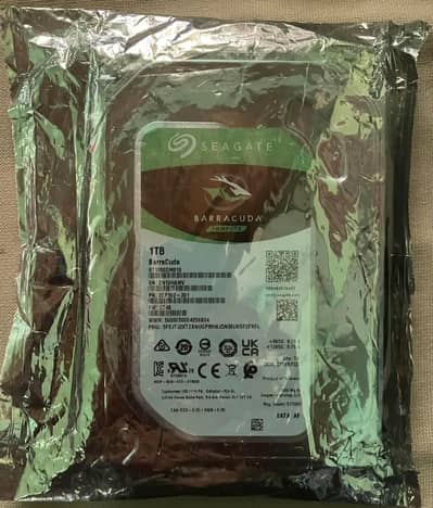 1tb hdd for pc and camera recording 100percent helalth