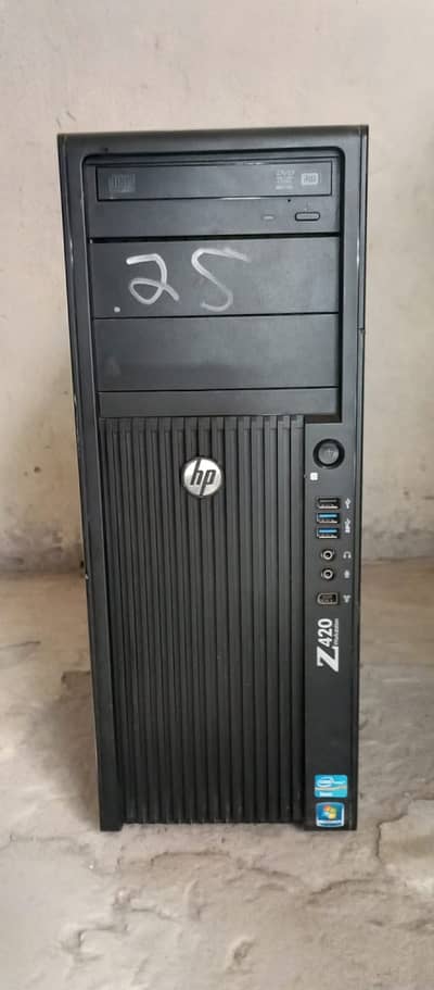 HP Z420 / E5 1650 V2 / 16GB Ram / 500GB SSD