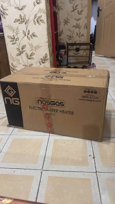 NG Electric Water Heater 10 Gallon (DE-10) – Brand New Box Packed