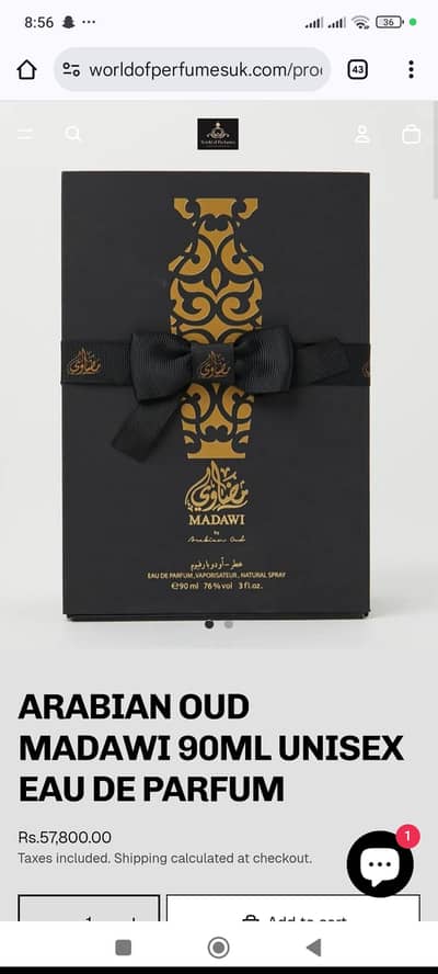 ARABIAN OUD MADAWI 90ML UNISEX EAU DE PARFUM