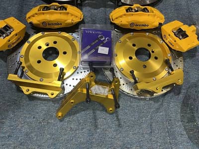 VVTR Racing 4 pistons Forged Breaking kit high quality - all parts