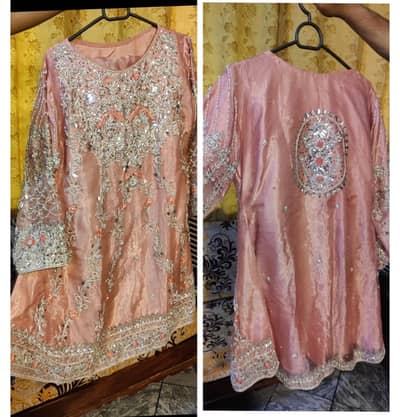 hand made dress for wedding and partywear