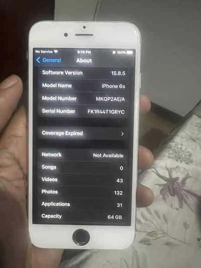 Iphone 6S Non- PTA 64GB